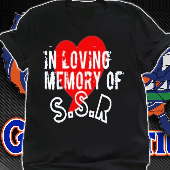 Tribute To SSR In Loving Memory Of SSR Shirt t-shirt