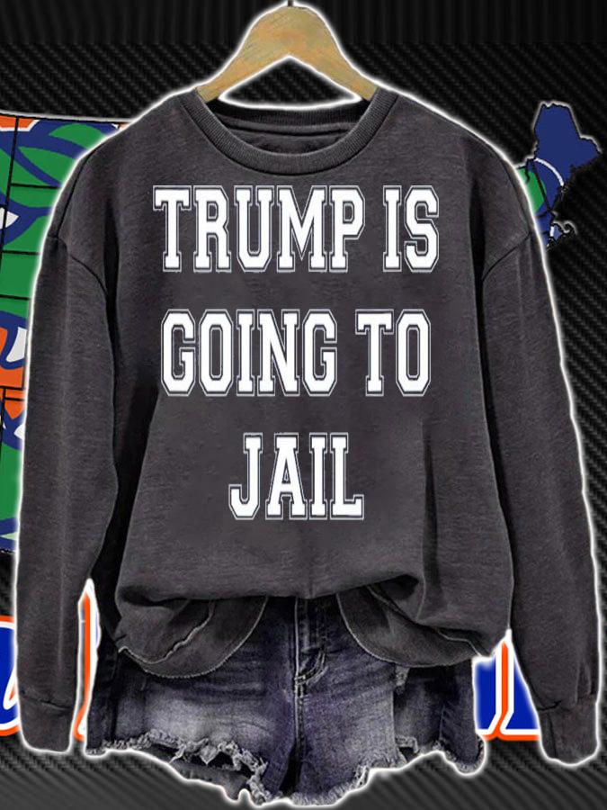Trump Is Going To Jail Prison Espionage Traitor 2024 T-Shirt t-shirt sweatshirt