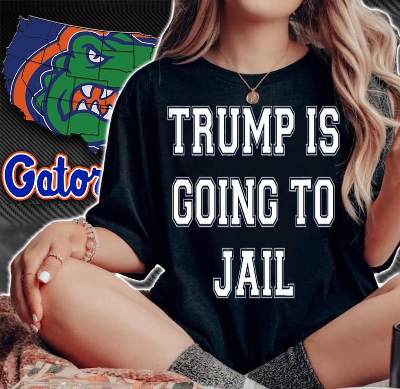 Trump Is Going To Jail Prison Espionage Traitor 2024 T-Shirt t-shirt woman shirt