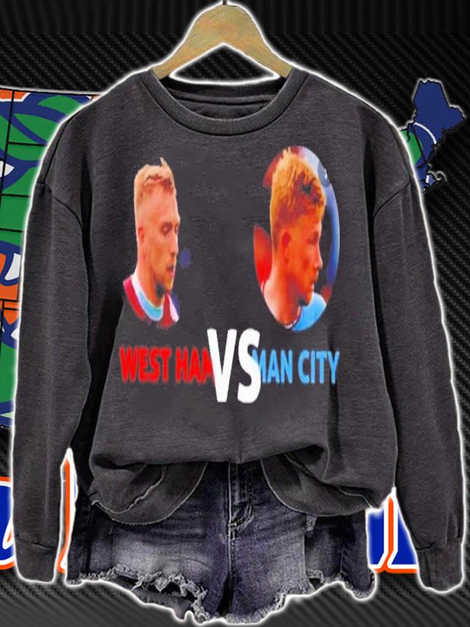 West Ham Vs Man City Shirt t-shirt