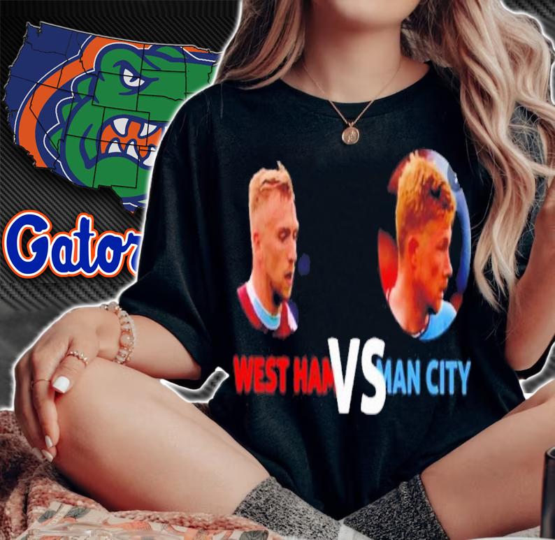 West Ham Vs Man City Shirt t-shirt