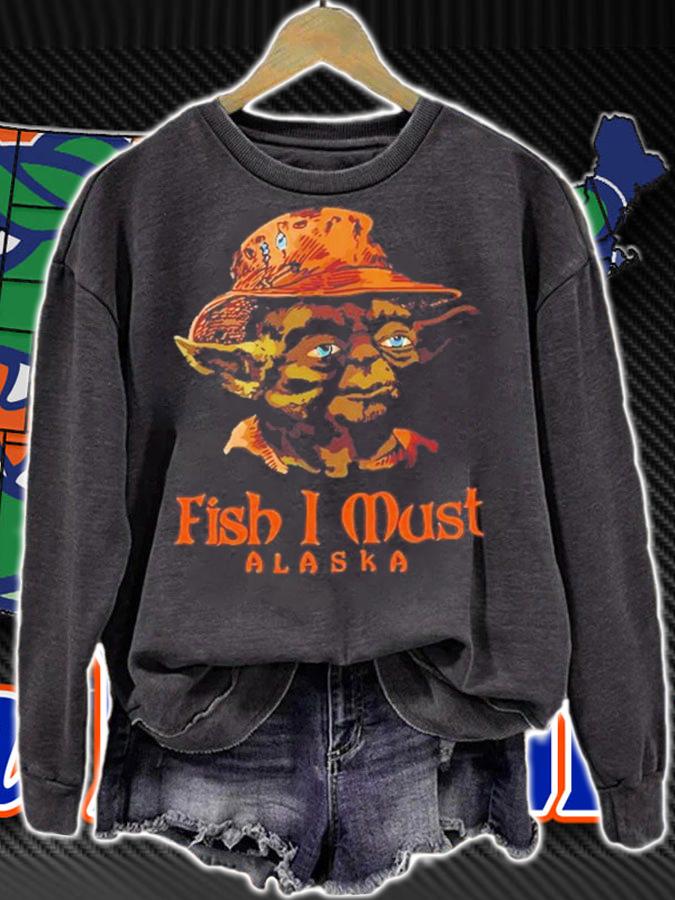 Yoda Fish I Must Alaska Shirt t-shirt