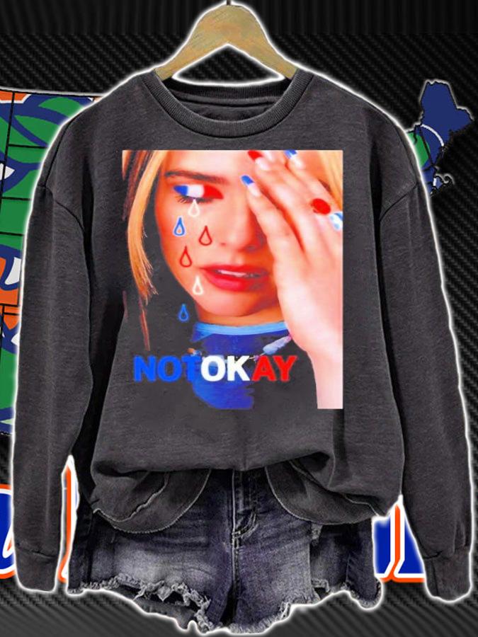 Zoey Deutch Not Okay Shirt t-shirt