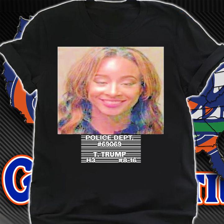 Teanna Trump Mug Shot Straw Hat Rios Straw Hat Rios Police Dept 69069 T Trump H3 18 16 T-Shirt t-shirt shirt