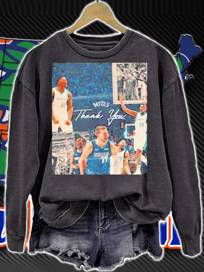 Thank You Dallas Mavericks Shirt t-shirt sweatshirt