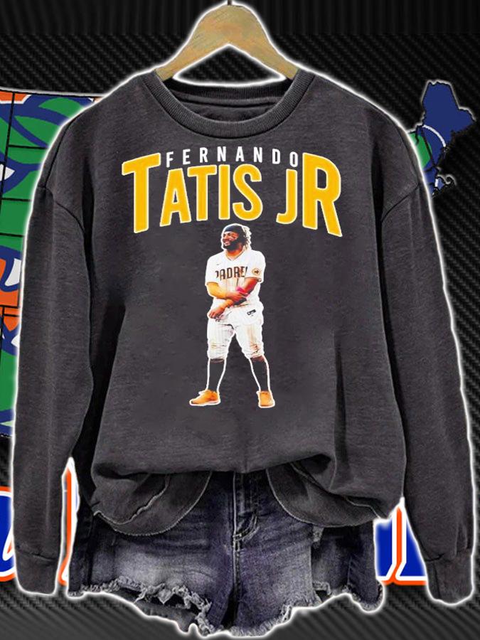 The Goat Tatis Jr Fanmade Vintage Shirt t-shirt sweatshirt