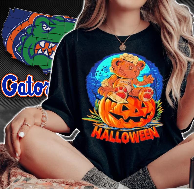 Zombie Creepy Kawaii Teddy Bear Shirt t-shirt woman shirt