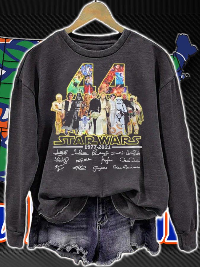 44 Years Star Wars 1977-2021 Signatures Shirt t-shirt