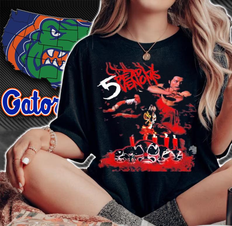 5 Deadly Venoms Movie Shirt t-shirt