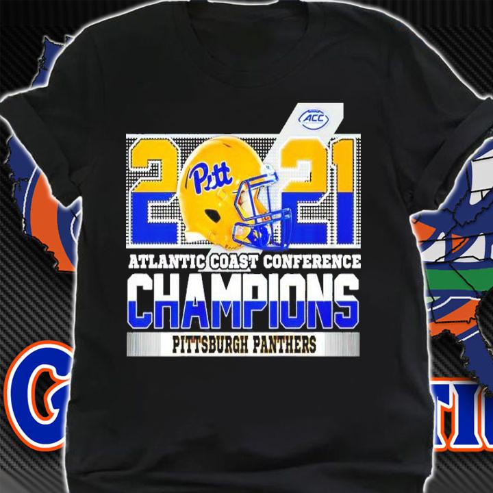 2021 ACC Atlantic Coast Conference Champions Pittsburgh Panthers Shirt t-shirt shirt