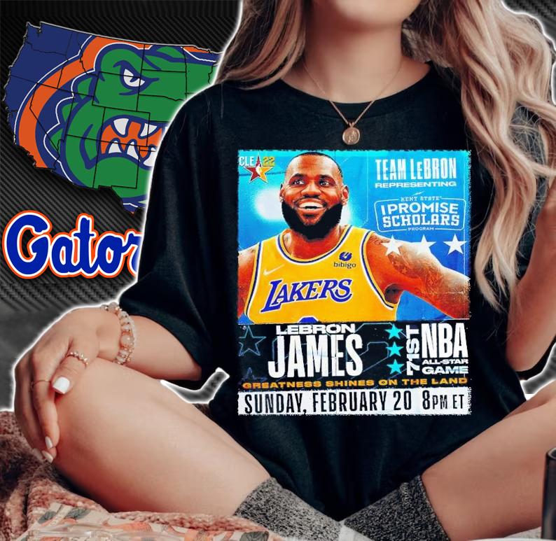 2022 Lebron James X I Promise Scholars NBA All-star Game Shirt t-shirt woman shirt