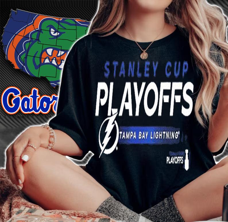 2022 Tampa Bay Lightning Stanley Cup Playoffs T-Shirt t-shirt woman shirt