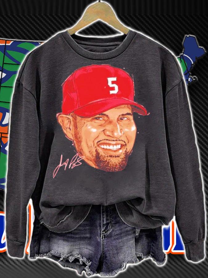 Albert Pujols St. Louis Portrait Baseball Signatures Shirt t-shirt sweatshirt