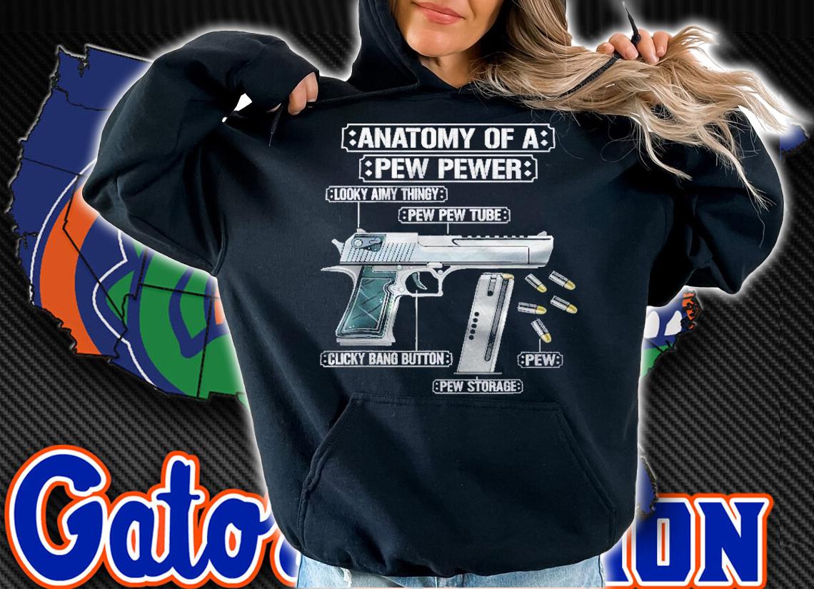 Anatomy Of A Pew Pewer Ammo Gun Funny Gun Lover Shirt t-shirt