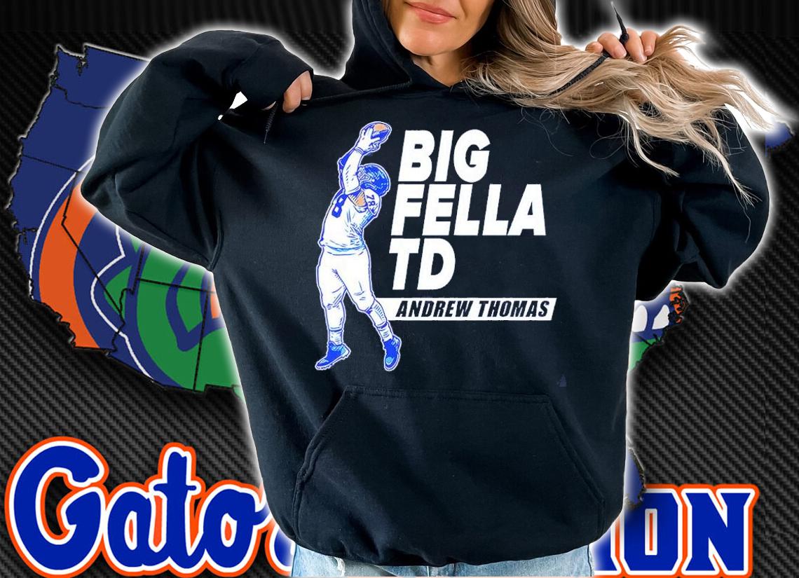 Andrew Thomas New York Giants Football Big Fella TD Shirt t-shirt