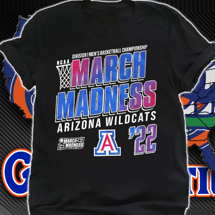 Arizona Wildcats NCAA Division I Men's Basketball Championship March Madness 2022 T-Shirt t-shirt