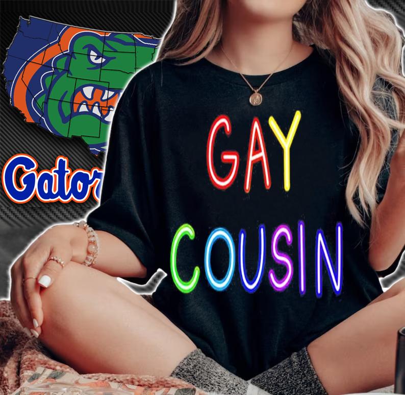 Ashley Loob Gay Cousin Shirt t-shirt woman shirt