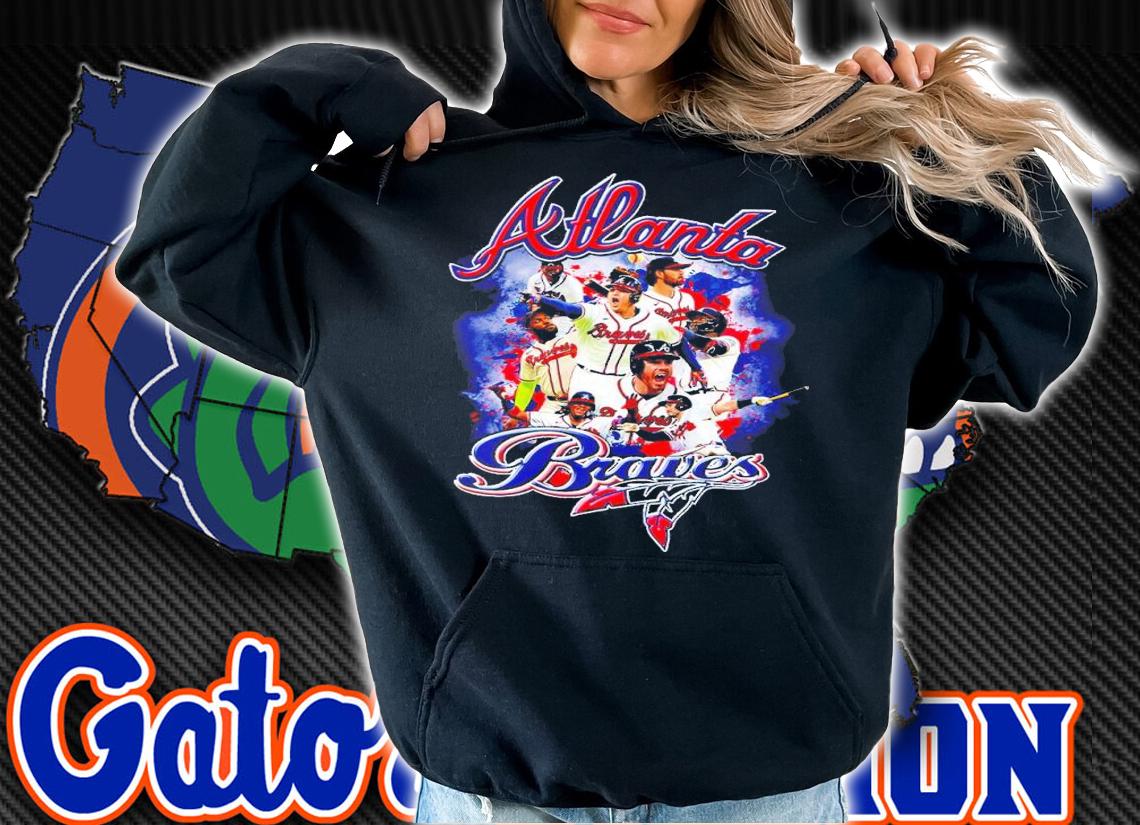 Atlanta Braves player all team shirt t-shirt