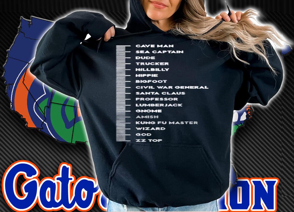 Beard Chart Funny Measure Classic Shirt t-shirt hoodie