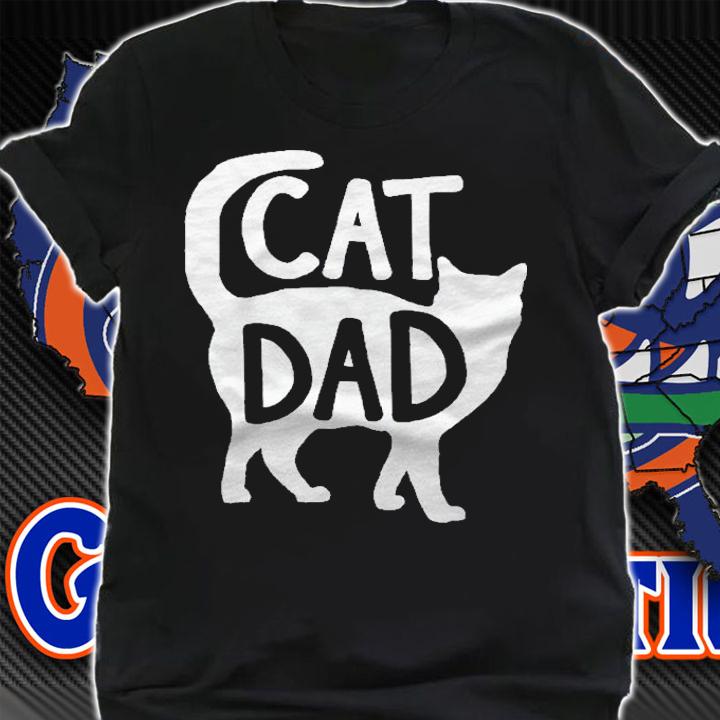 Best Cat Dad Fathers Day Men Kitty Daddy Papa Gift Raglan Baseball Shirt t-shirt shirt