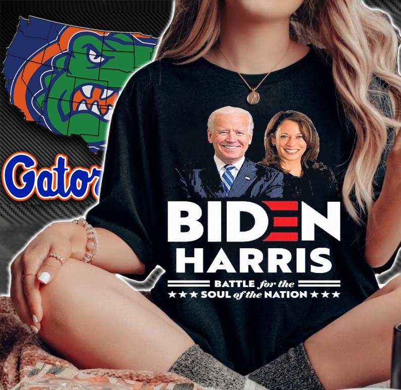 Biden Harris 2020 Battle For The Soul Of The Nation T-Shirt t-shirt