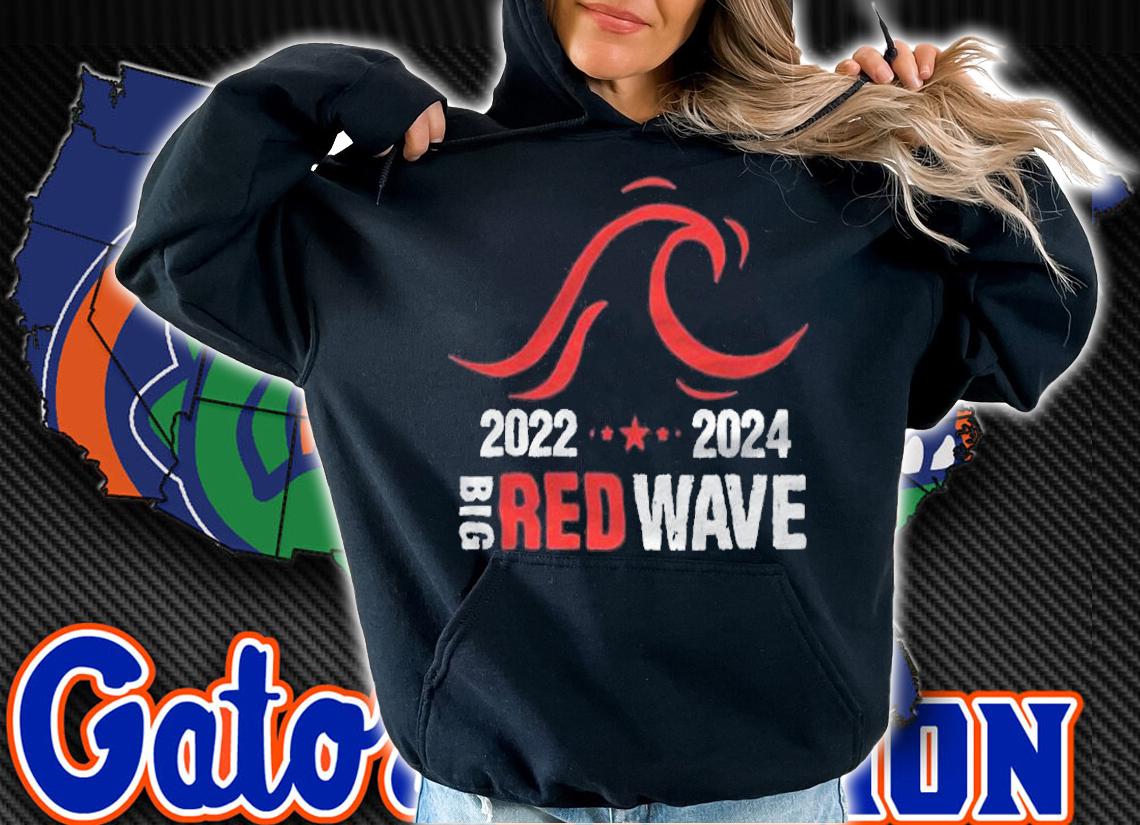 Big red wave 2022-2024 T-shirt t-shirt