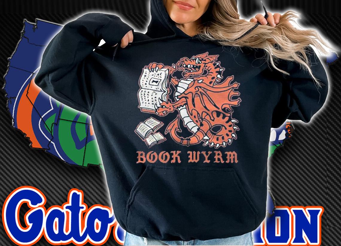 Book Wyrm Magical Dragon Book Worm Reading shirt t-shirt