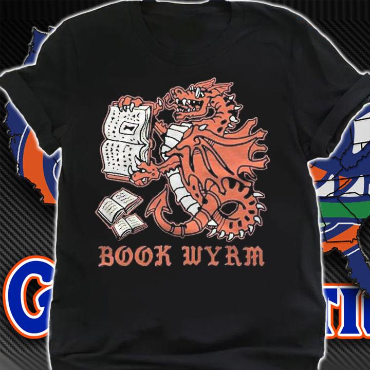 Book Wyrm Magical Dragon Book Worm Reading shirt t-shirt