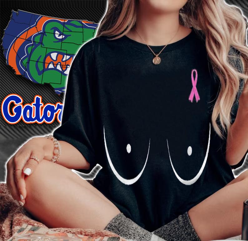 Breast Cancer Awareness Pink Ribbon  Beautiful Boobies Shirt t-shirt woman shirt