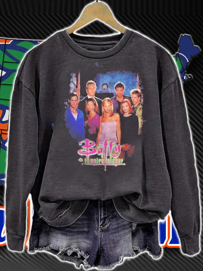 Buffy The Vampire Slayer Buffy Group Shot T-shirt t-shirt sweatshirt
