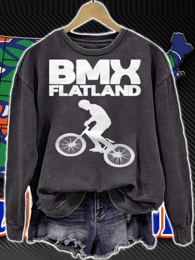 Bmx Freestyle Flatland Bicycle Tricks Sport Men Shirt t-shirt sweatshirt