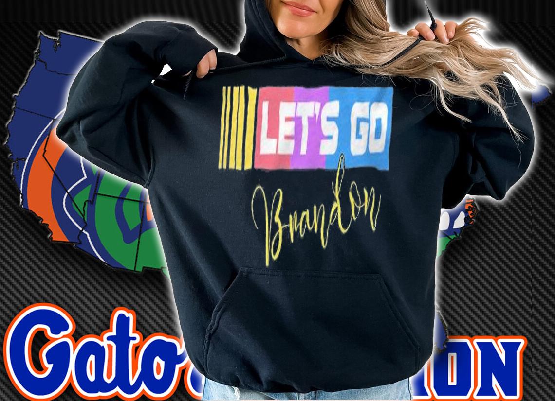 FJB Let's Go Brandon Anti Biden Chant Racing Logo T-Shirt t-shirt hoodie