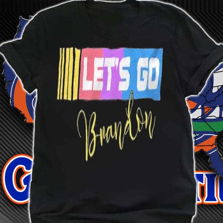 FJB Let's Go Brandon Anti Biden Chant Racing Logo T-Shirt t-shirt shirt