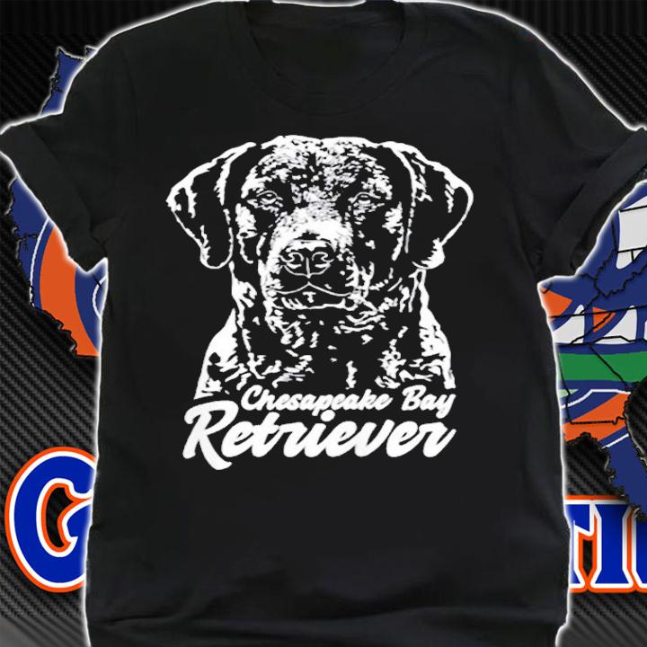 Funny Proud Chesapeake Bay Retriever Dog Portrait Gift Zip T-Shirt t-shirt