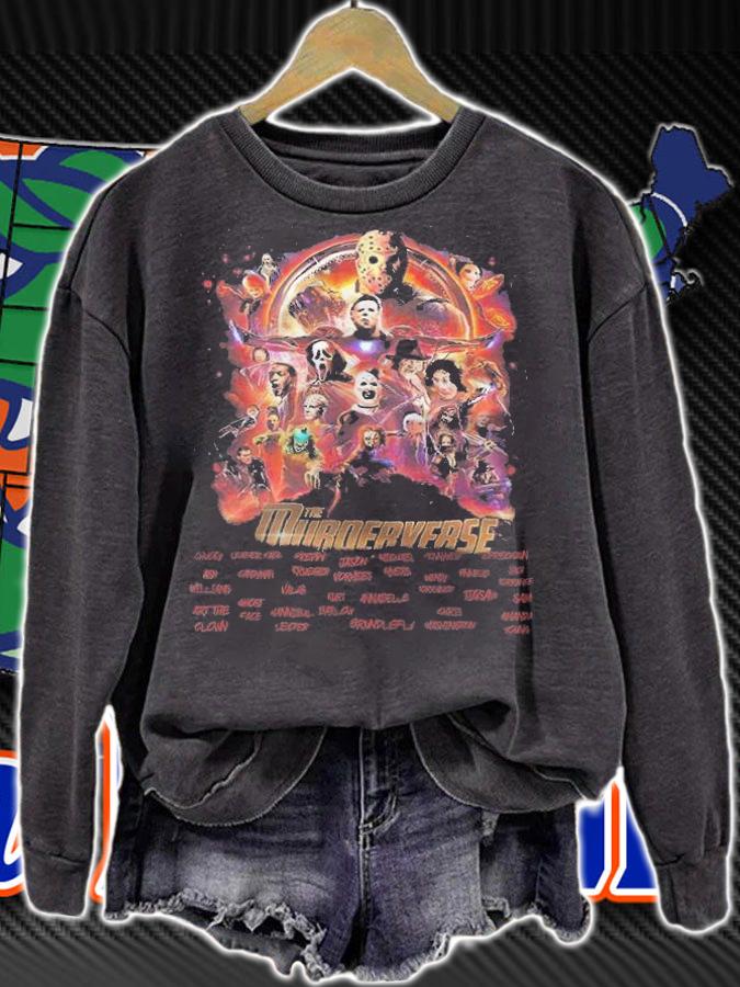 Horror Movies The Murderverse Movie Halloween Shirt t-shirt sweatshirt