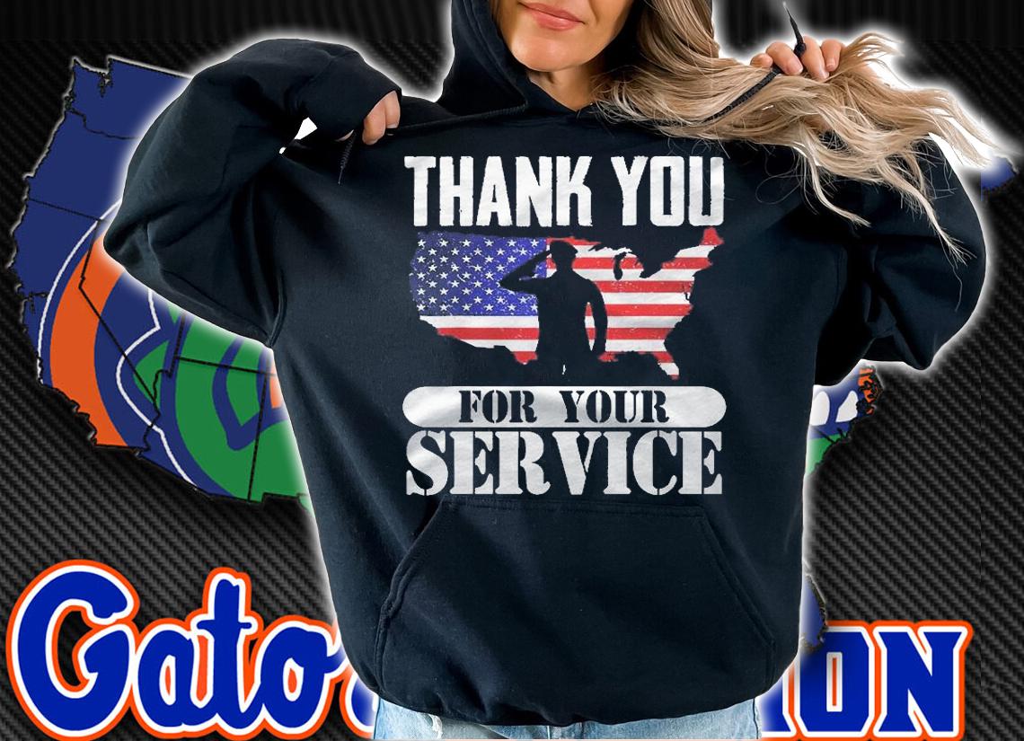 Thank You For Your Service Patriotic Veterans Day Shirt t-shirt hoodie