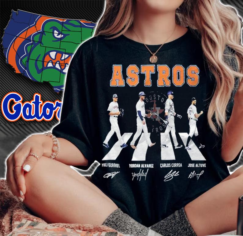 Houston Astros Signatures Abbey Road Shirt t-shirt