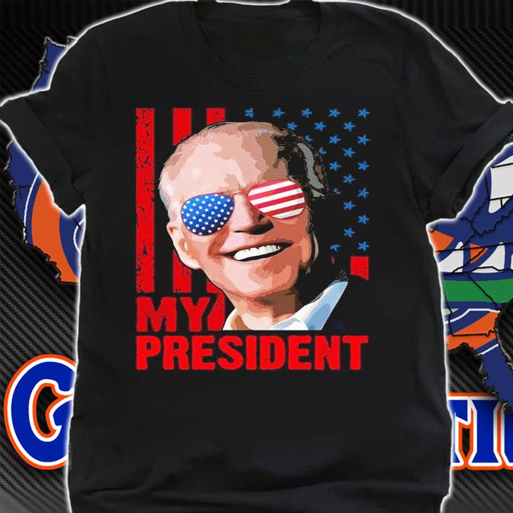 Joe Biden My President USA Flag Joe Biden T-Shirt t-shirt