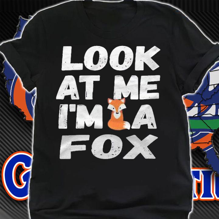 Look At Me Im A Fox Shirt Halloween Costume Shirt t-shirt