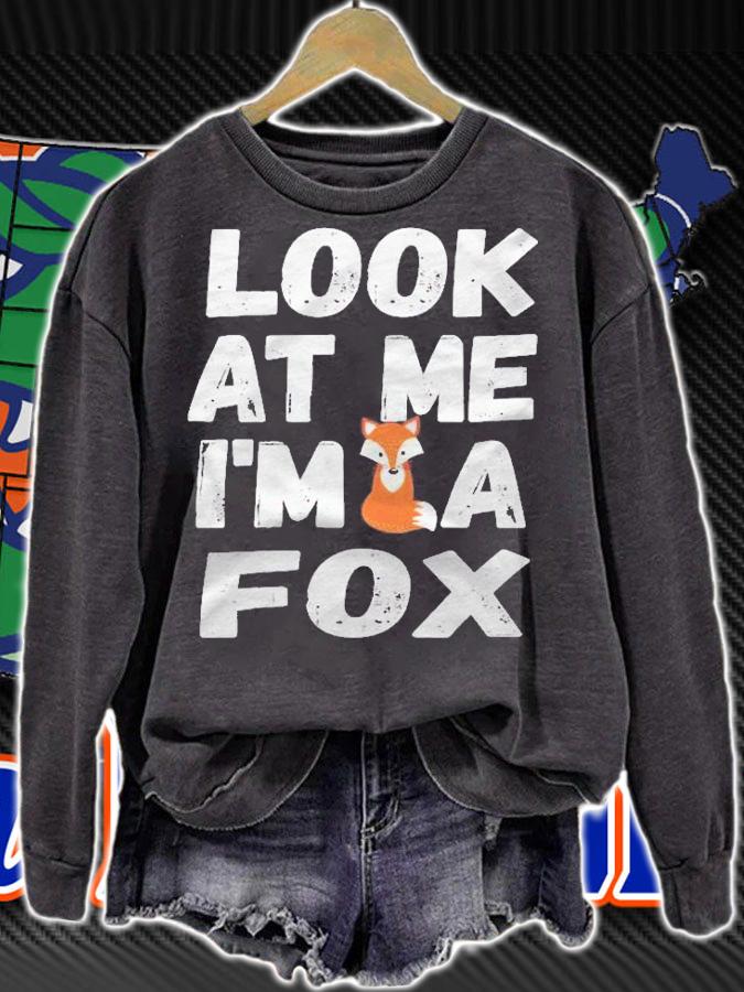 Look At Me Im A Fox Shirt Halloween Costume Shirt t-shirt
