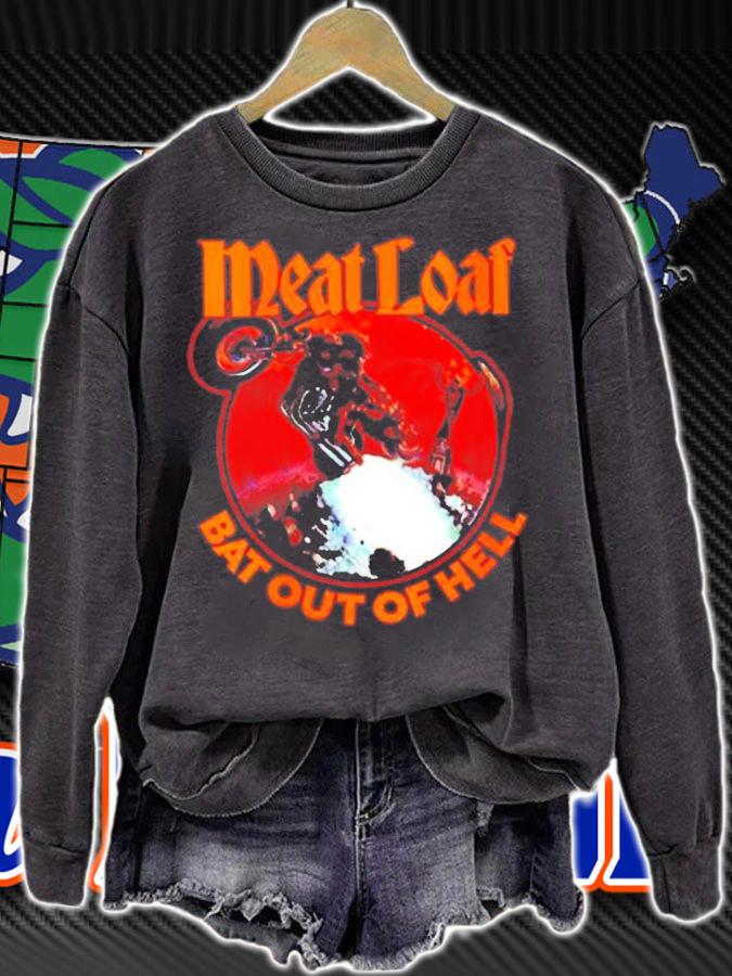 Meat Loaf Bat Out Of Hell Bike Unisex T-Shirt t-shirt sweatshirt