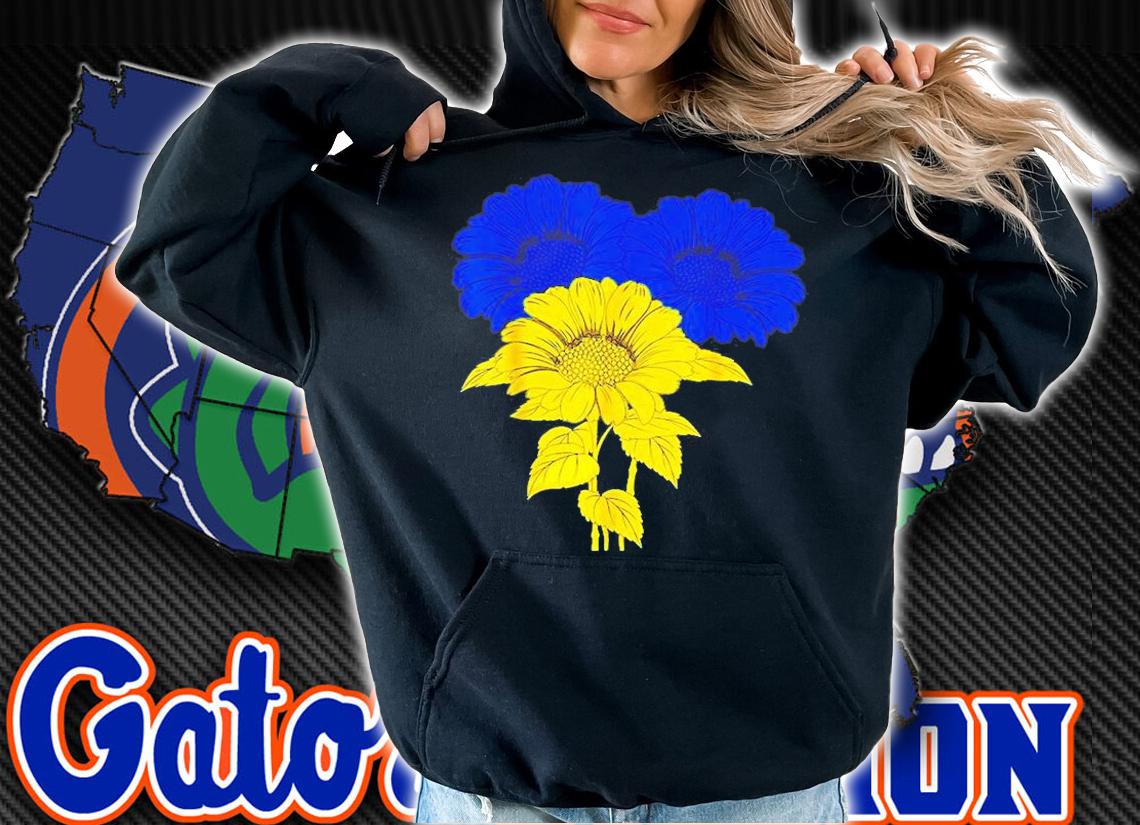 Sunflower Ukraine Flag T-Shirt t-shirt hoodie