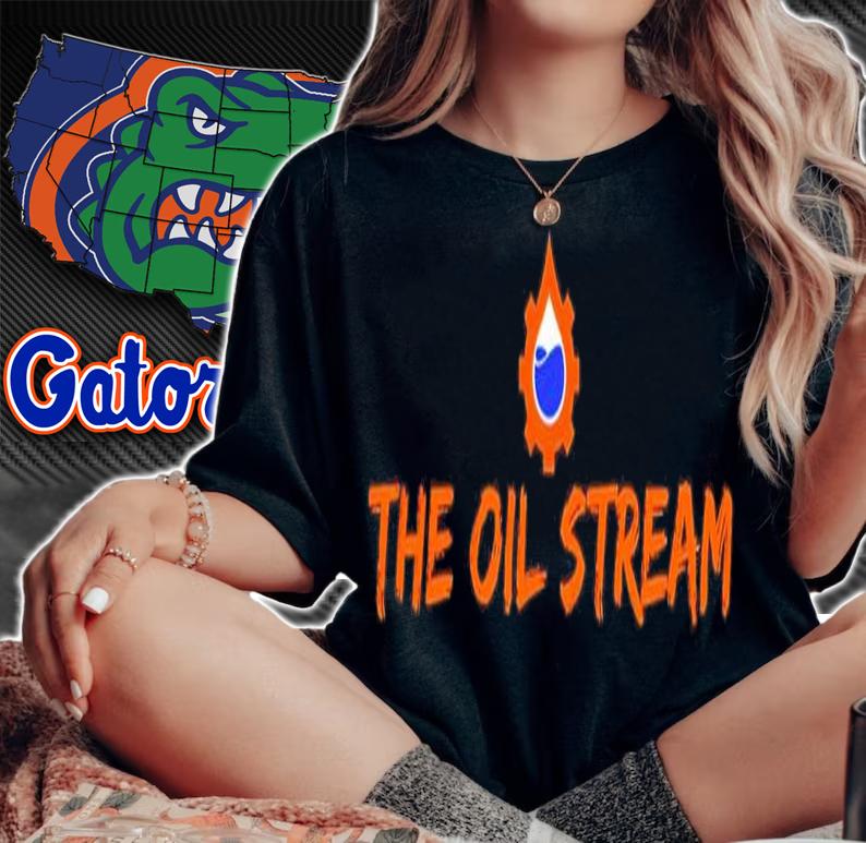 The Oil Stream shirt t-shirt woman shirt