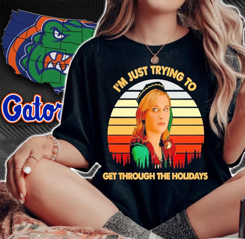 ELF I'm Just Trying To Get Through The Holidays Vintage Shirt t-shirt