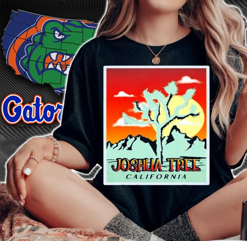 Joshua Tree National Park Tee Vintage Graphic Design T-Shirt t-shirt