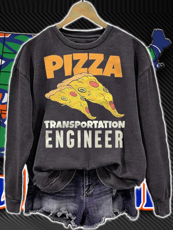 Pizza transport engineer T-shirt t-shirt