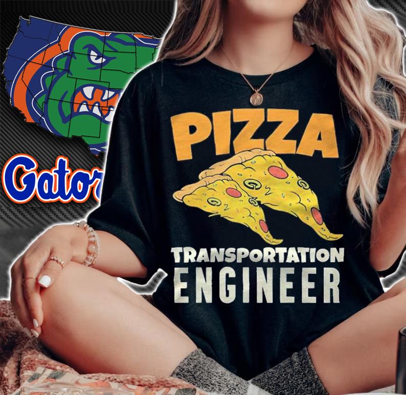 Pizza transport engineer T-shirt t-shirt