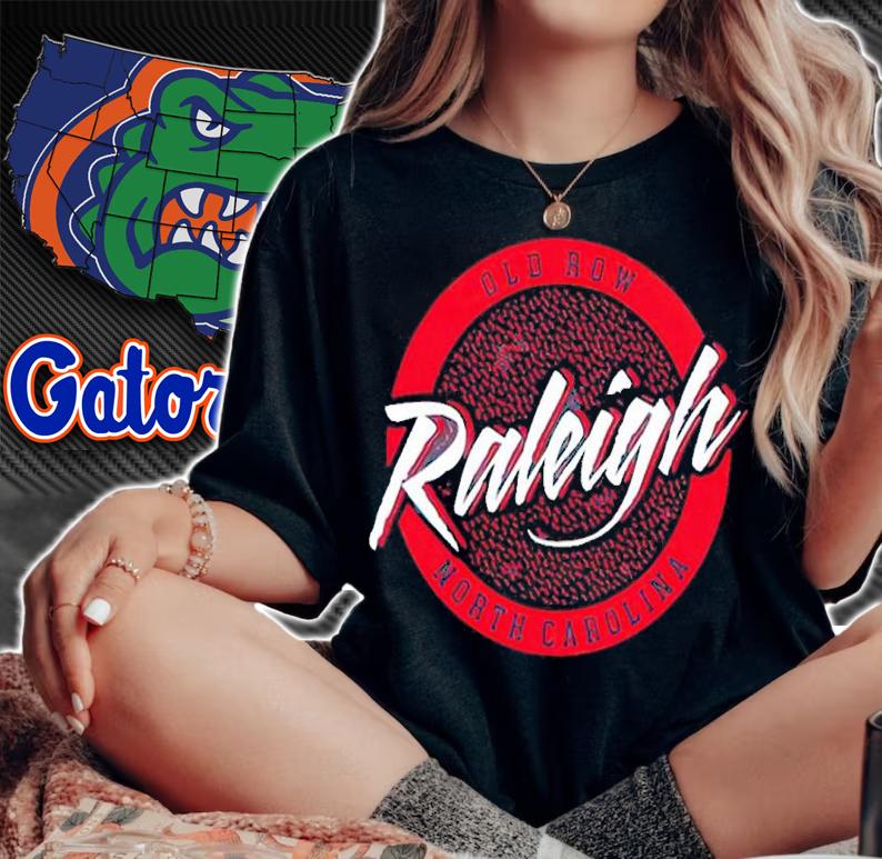 Raleigh North Carolina Circle Logo shirt t-shirt