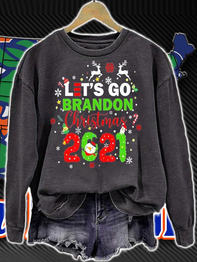 Christmas 2021 Let's Go Branson Brandon Anti Liberal T-Shirt t-shirt