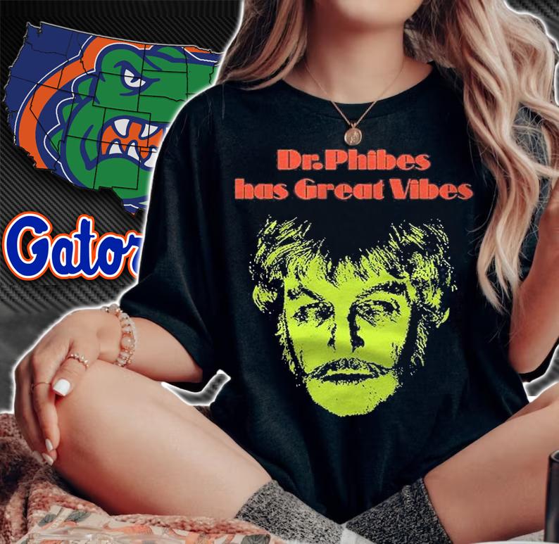 Dr.Phibes Has Great Vibes Essential Shirt t-shirt woman shirt